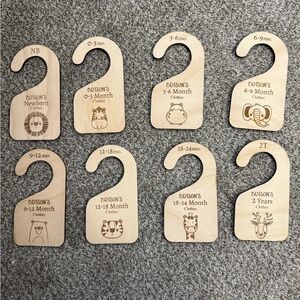 Wooden Baby Closet Dividers